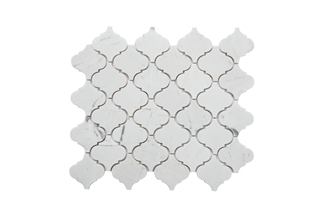 Valentino White Arabesque Marble Latern Mosaic Valentino White Arabesque Marble Latern Mosaic