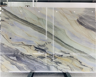 Admiral Blue Quartzite Slabs
