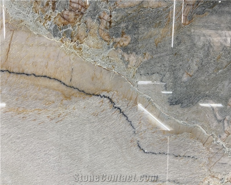 Aquarella Macaubas Quartzite Slabs