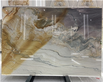 Aquarella Macaubas Quartzite Slabs