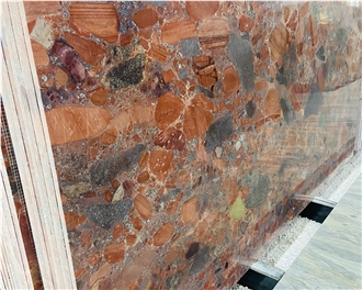 Aquarius Red Granite Slabs