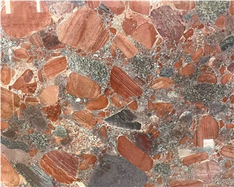 Aquarius Red Granite Slabs
