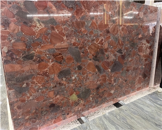 Aquarius Red Granite Slabs