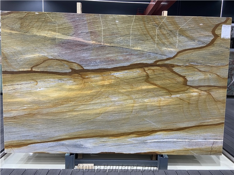 Atacama Gold Quartzite Polished 20MM Slabs
