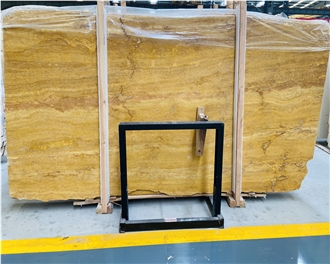 Azarshahr Lemon Travertine Slabs