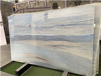Azul De Macaubas Quartzite Slabs