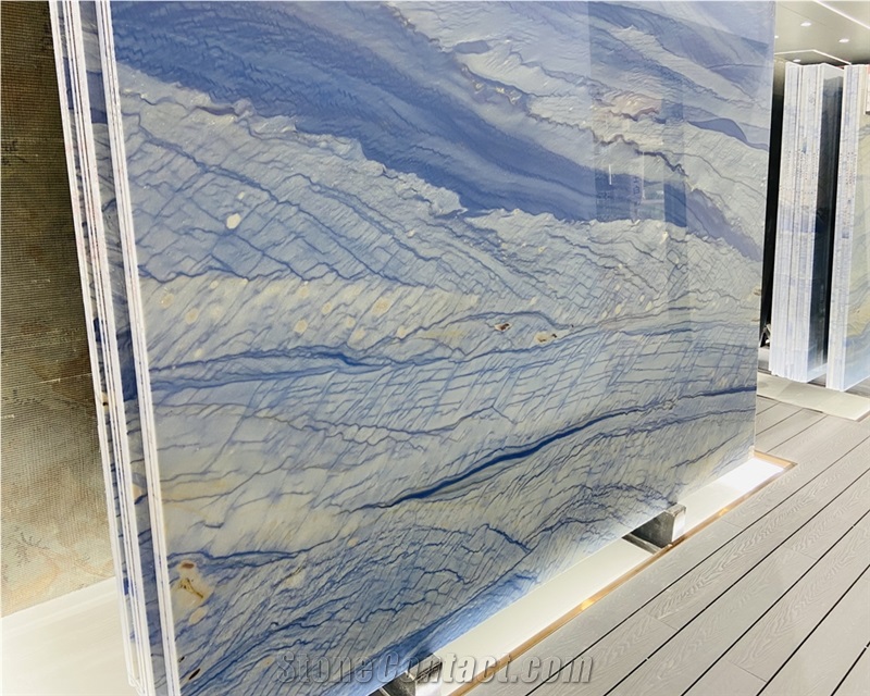 Azul Macaubas Quartzite 20Mm Polished Slabs