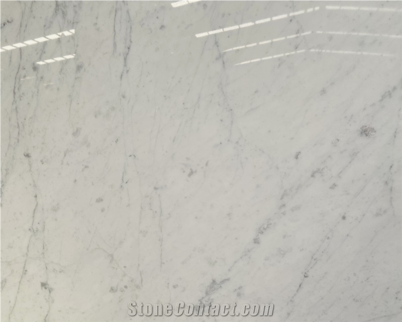 Bianco Statuario Marble Slabs For Bathroom Wall Decor