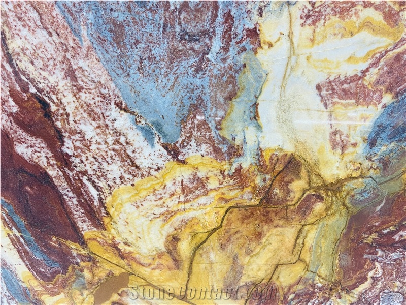 Blue Louise Quartzite Slabs 2 Cm Polished