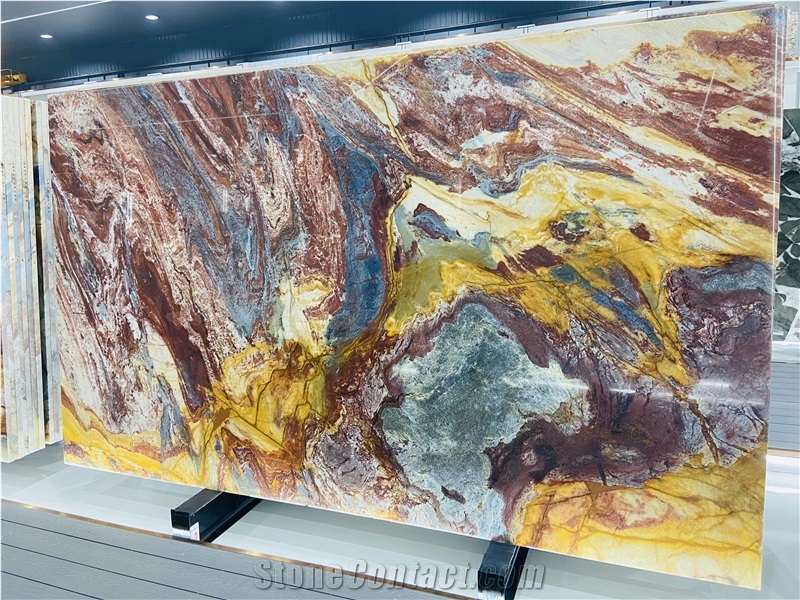 Blue Louise Quartzite Slabs 2 Cm Polished