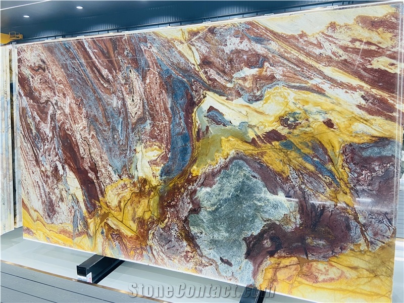 Blue Louise Quartzite Slabs 2 Cm Polished