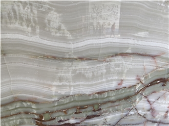 Bursa Green Onyx  Slabs For Bathroom Wall