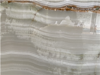 Bursa Green Onyx  Slabs For Bathroom Wall
