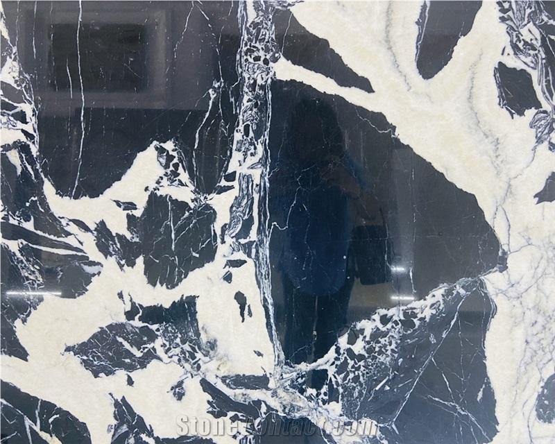 Calacatta Nero Marble Slabs