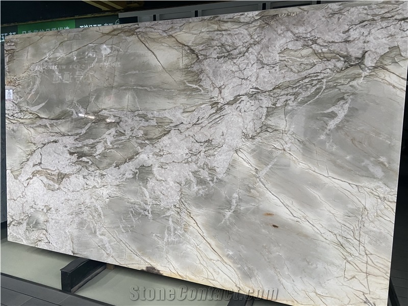 Cinza Paramount Polished Quartzite  Slabs