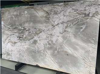 Cinza Paramount Polished Quartzite  Slabs