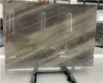 Elegant Brown Quartzite Slabs For Flooring Decor