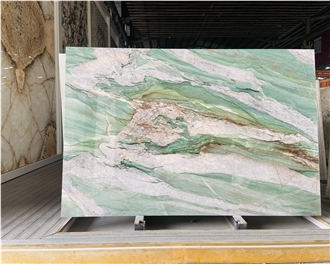 Emerald Queen Quartzite Slabs
