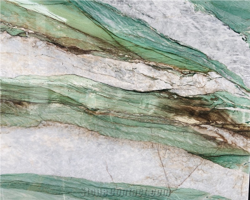 Emerald Queen Quartzite Slabs
