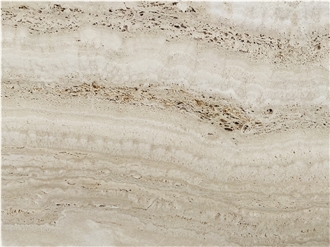 Extra White Travertine Matte Surface Slabs