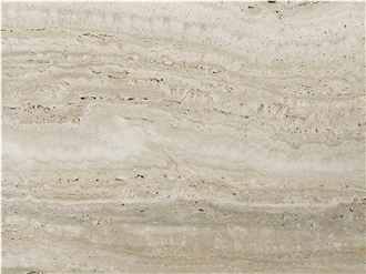 Extra White Travertine Matte Surface Slabs