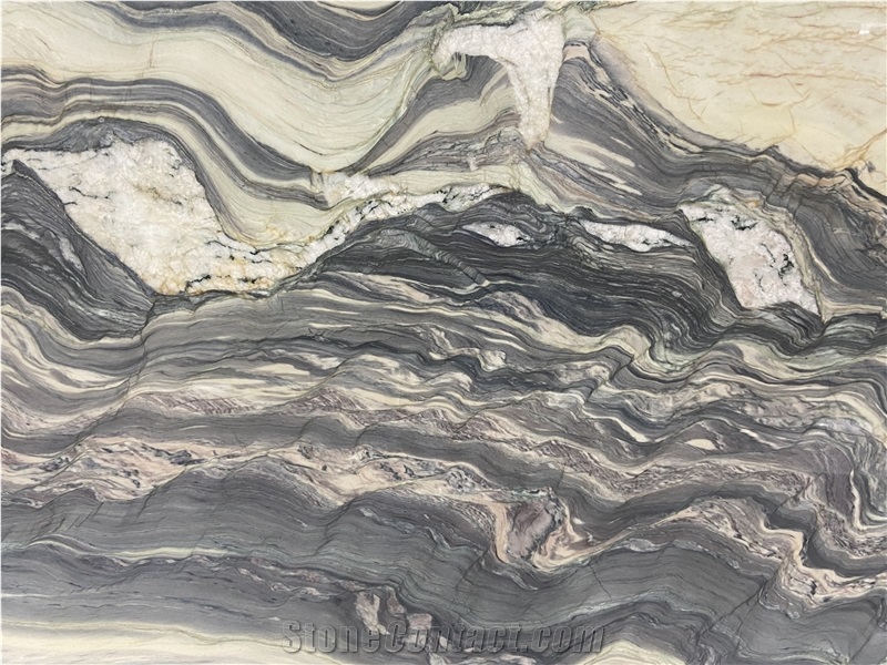 Fusion Fire Quartzite Slabs