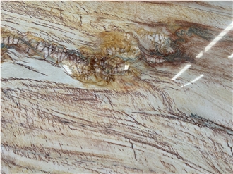 Golden Macaubas Fantasy Quartzite Slabs