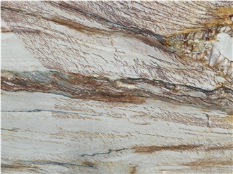 Golden Macaubas Fantasy Quartzite Slabs