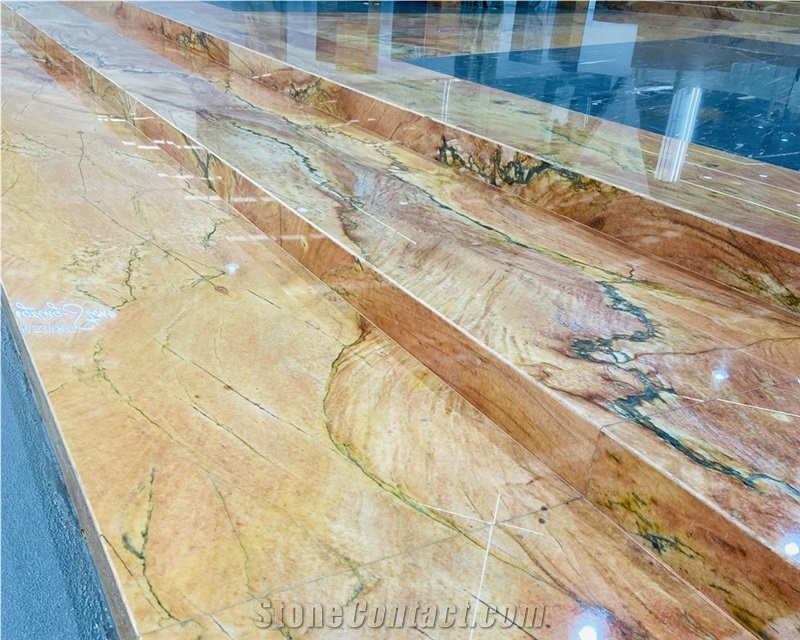 Golden Nautilus Quartzite Slabs