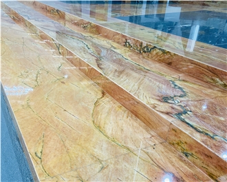 Golden Nautilus Quartzite Slabs