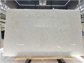 Iceberg White Marble Slabs For Feature Wall In Backlighting