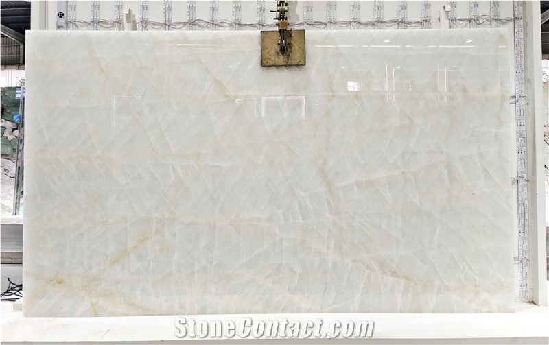 Iceberg White Marble Slabs For Feature Wall In Backlighting