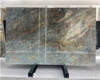 Jeriba Blue Quartzite 20Mm Thick Polished  Slabs
