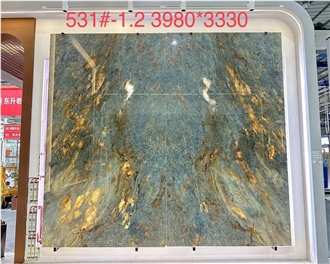 Jeriba Blue Quartzite 20Mm Thick Polished  Slabs