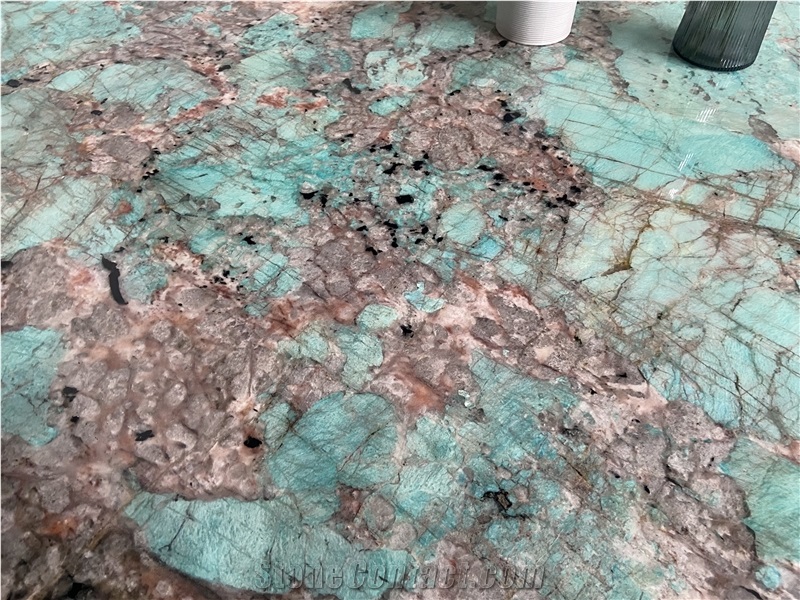 Labdar Amazonite Granite Baxter Table