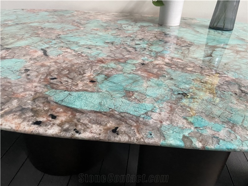 Labdar Amazonite Granite Baxter Table