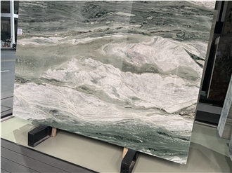 Landscape Green Marble 20Mm Polished Slabs Tiles