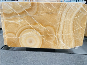 Orange Onyx Slabs For Backlighting Wall Decor