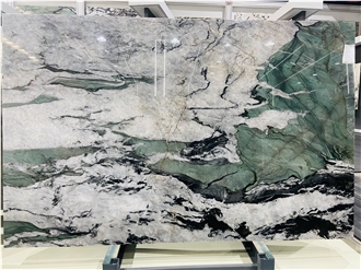 Patagonia Green Quartzite Slabs Backlight Stone Slab