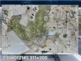 Patagonia Green Wave Granite Exotic Backlight Slabs