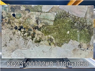 Patagonia Green Wave Granite Exotic Backlight Slabs