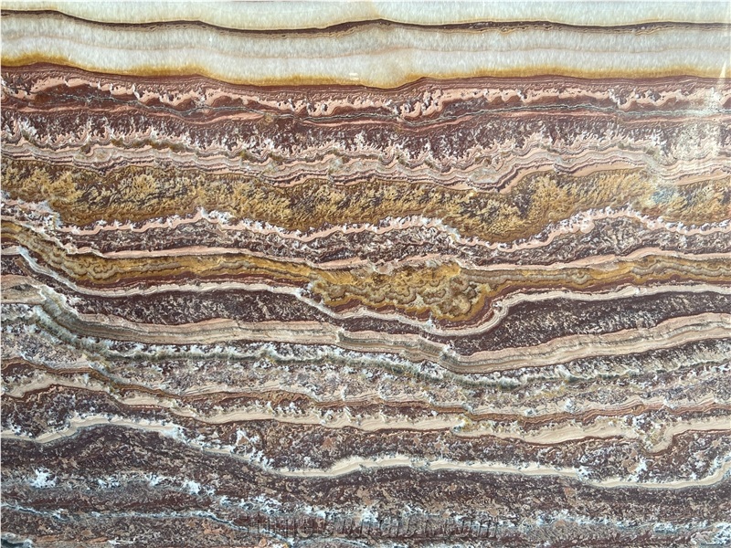 Picasso Red Onyx 18Mm Polished Slabs