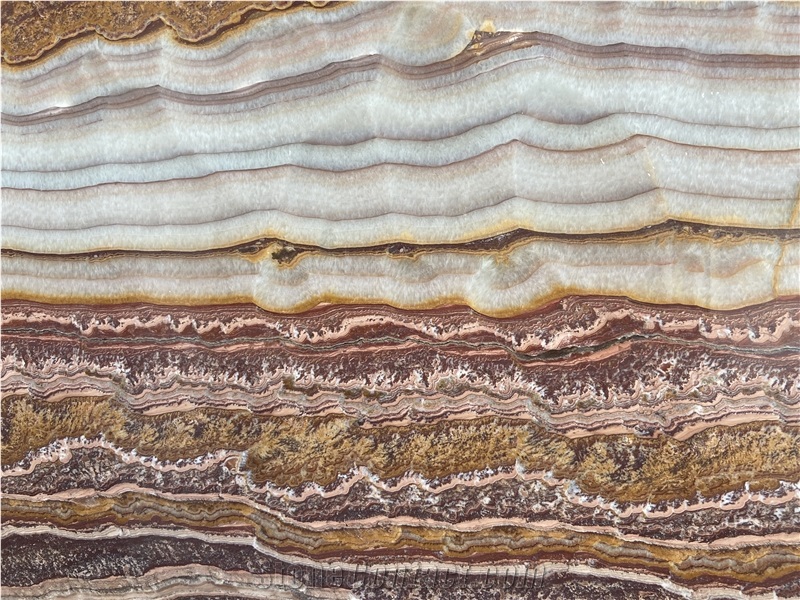 Picasso Red Onyx 18Mm Polished Slabs