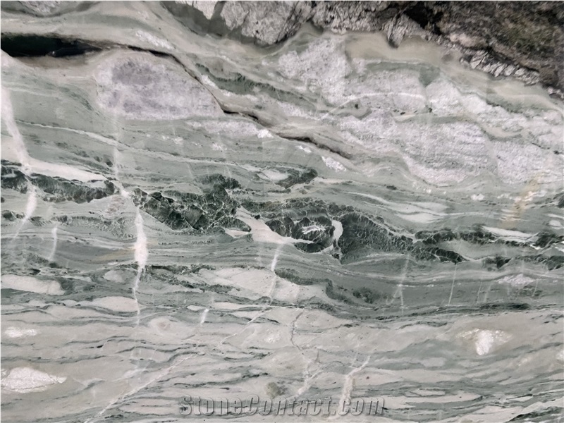 River Green Marble 20MM Polished Slabs Tiles