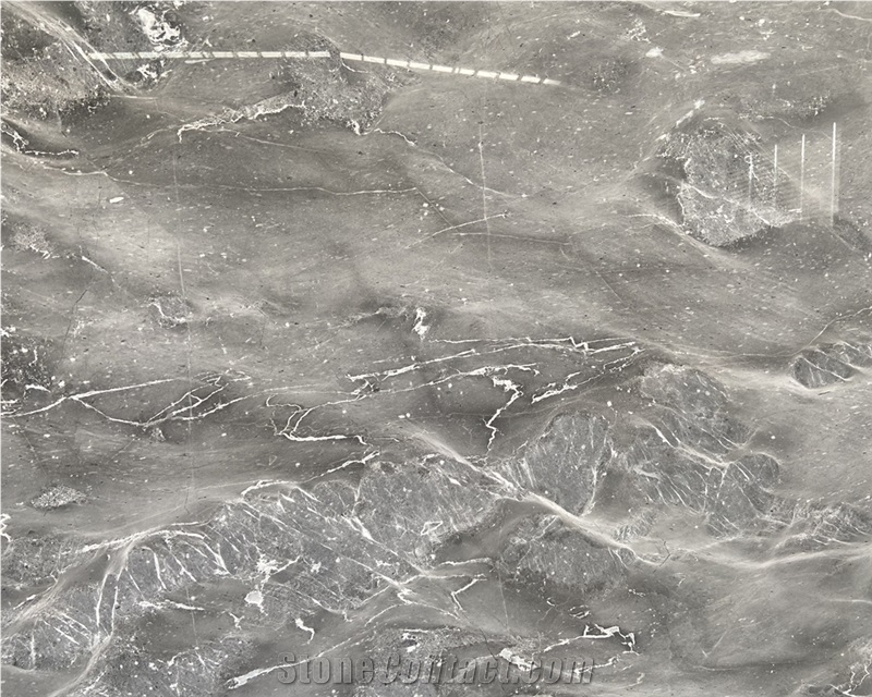 Silver Grey Marble 20Mm Thick Polished Slabs Tiles