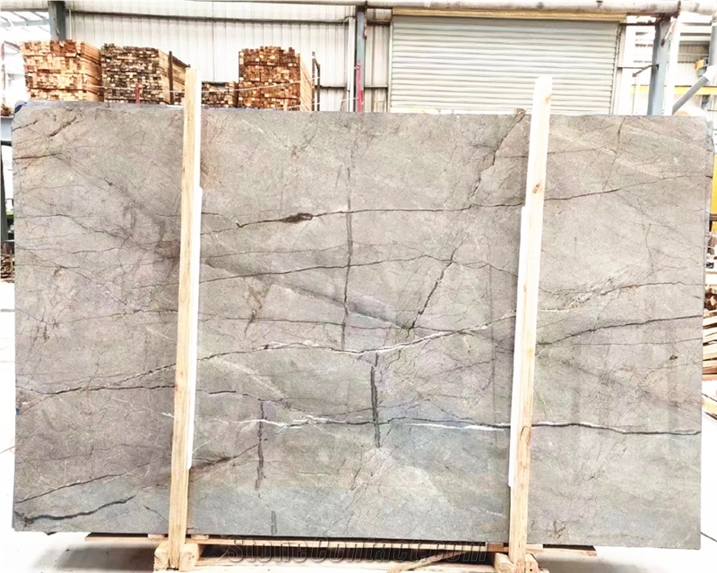 Silver Roots Marble Slabs For Bathroom Wall Tile