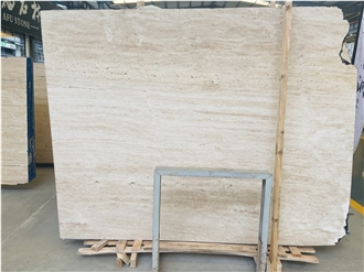 Super White Travertine Bathroom Vanity Counter