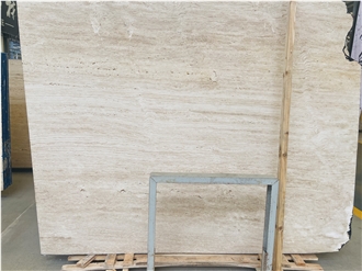 Super White Travertine Bathroom Vanity Counter
