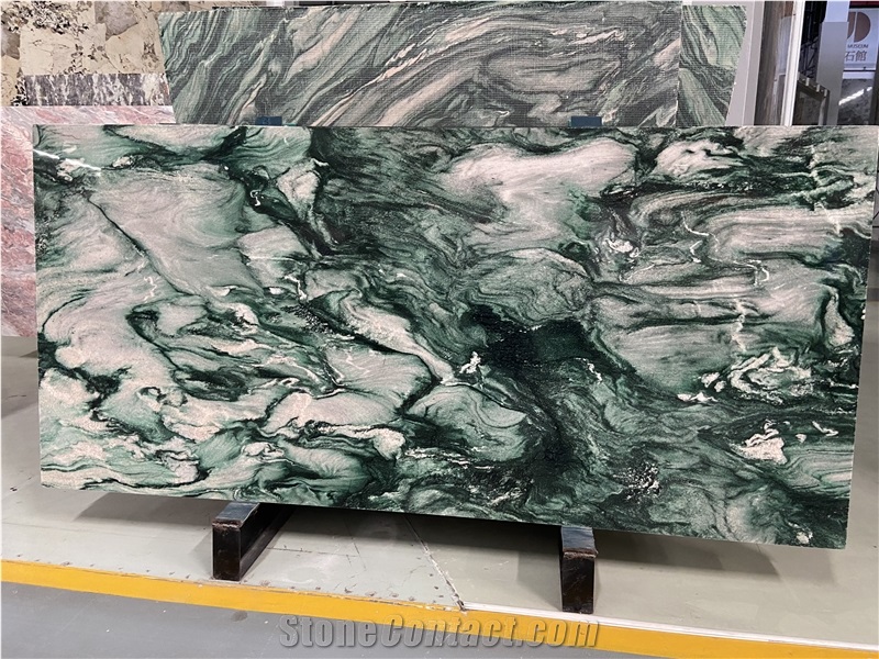 Verde Lapponia Quartzite Slabs