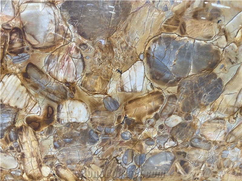 Via Appia Gold Quartzite Slabs